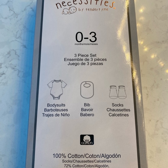 3 Piece Boys Infant Baby Set 0 to 3 months - Picture 6 of 7